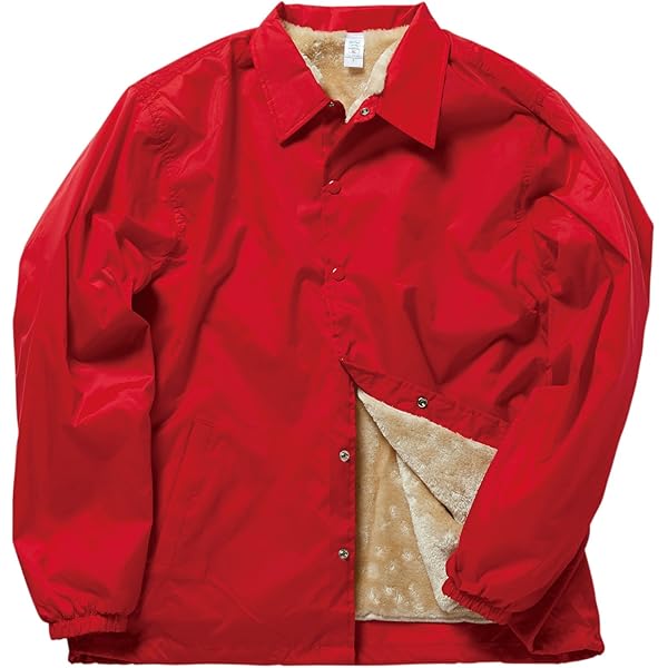 キャプテンサンタ 裏起毛 ナイロン コーチ ジャケット メンズ M 赤 総柄 ナイロンコーチジャケット(裏地付) | 商品一覧 | オリジナルT